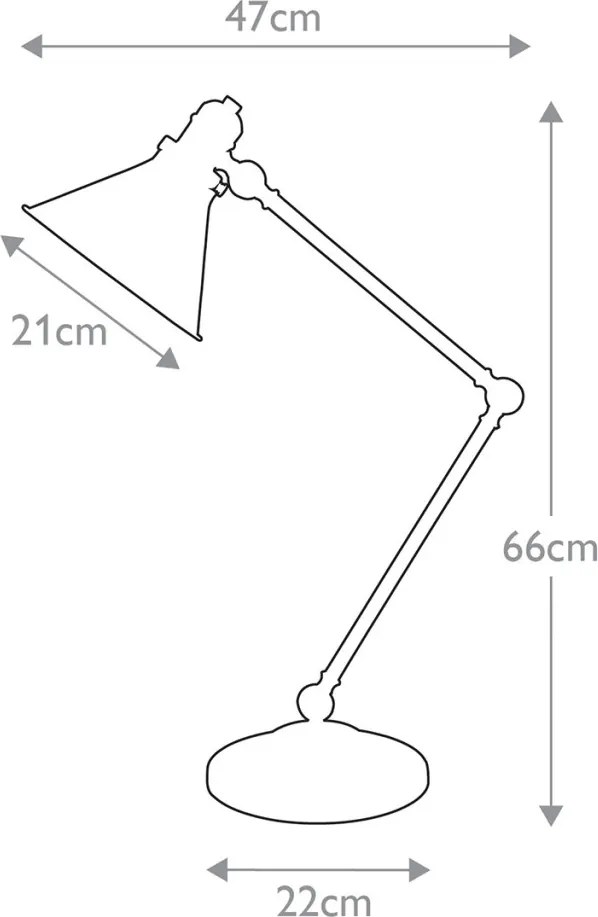 Elstead Lighting PROVENCE PV-TL-OB Asztali lámpa 1x60W/E27