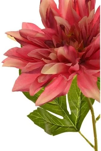 Művirág Dahlia rózsaszín, 68 cm
