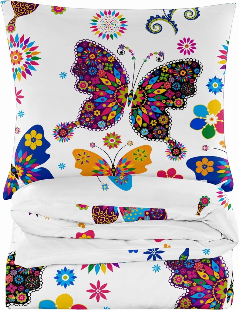 Pamut Ágyneműhuzat 200x200 Pillangó Vadász