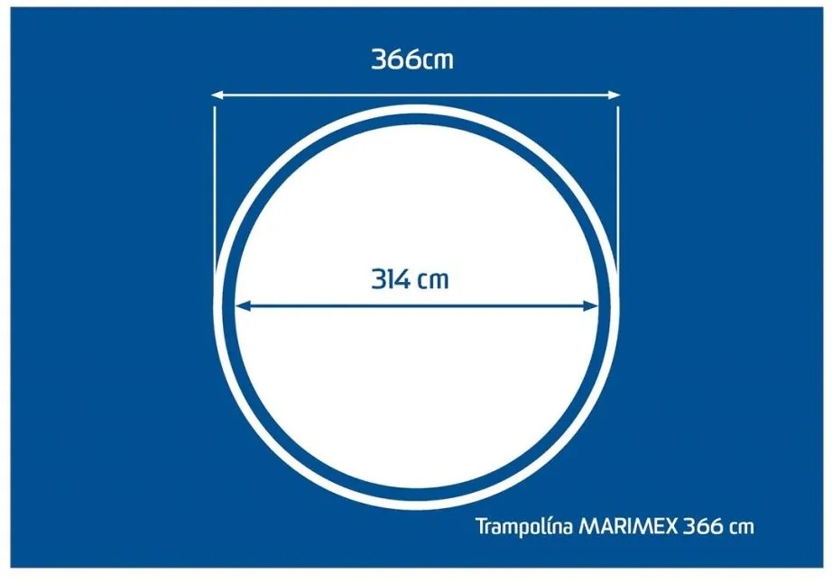 Marimex Trambulin 366 cm