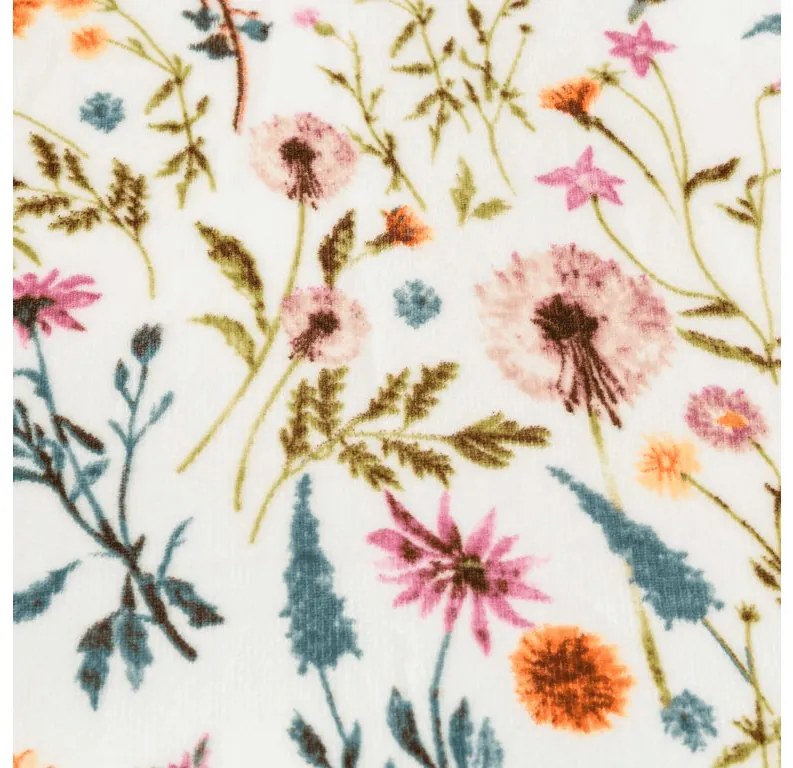 Mikroplüss ágyneműhuzat HERBALIS krémszínű Ágyneműhuzat mérete: 70 x 90 cm | 140 x 220 cm