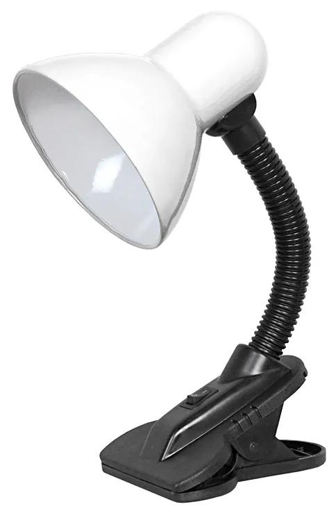 TOP LIGHT Top Light - Csipeszes lámpa 1xE27/60W/230V fehér TP0798