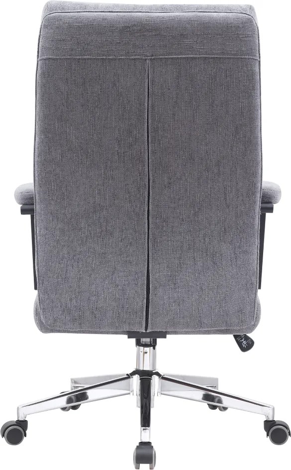 Irodai szék, szürke/króm, ZAVIER