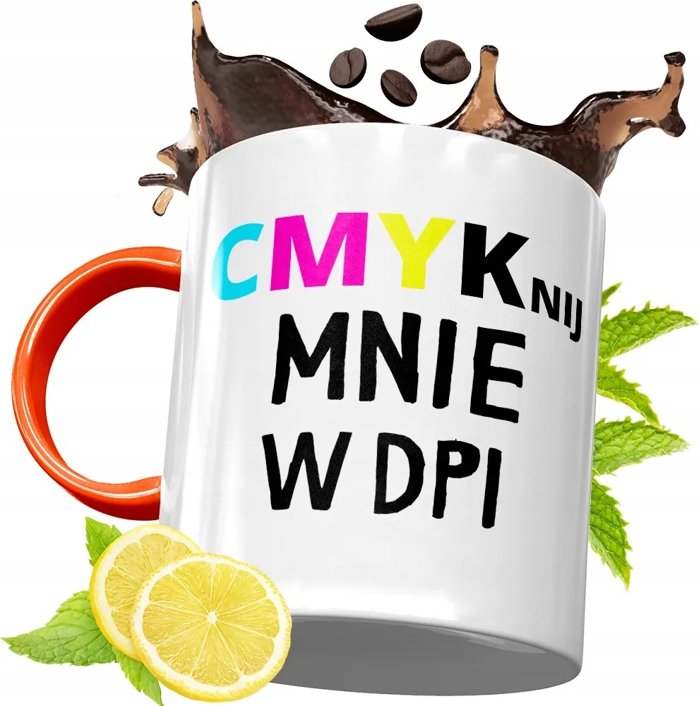 Narancssárga Bögre Grafikusoknak Tökéletes Ajándék fényképes nyomtatással