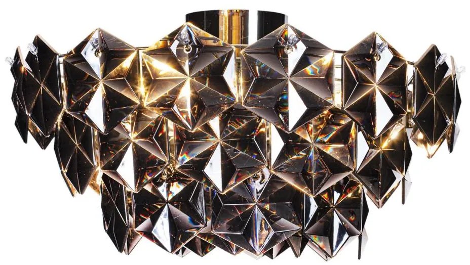 ByRydens 4200950-6513 - Mennyezeti lámpa MONARQUE 3xE27/5W/230V fekete