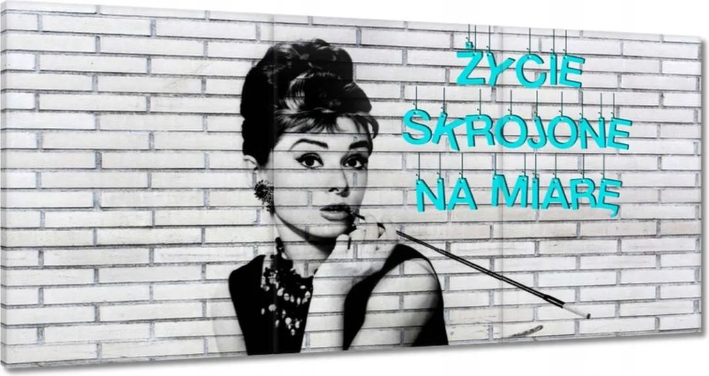 Festmények 180x90 Audrey Hebrurn Élet