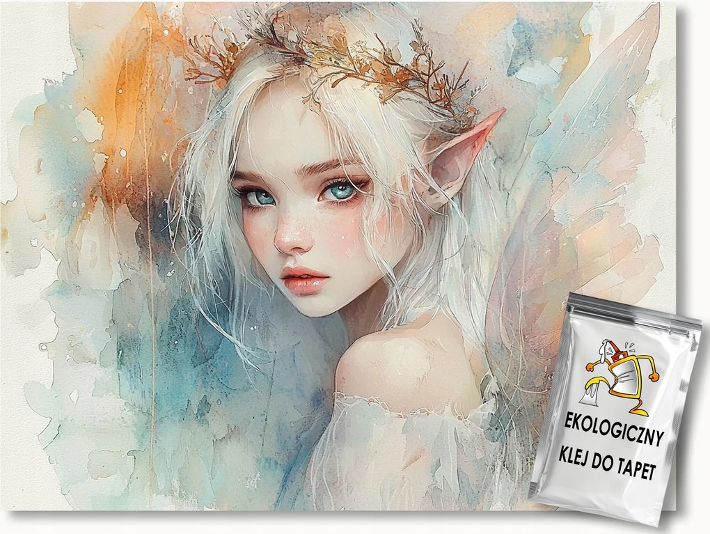 Fotótapéta Flizelina Portré Pasztell Tündér Manó Mese 100x75 ragasztó