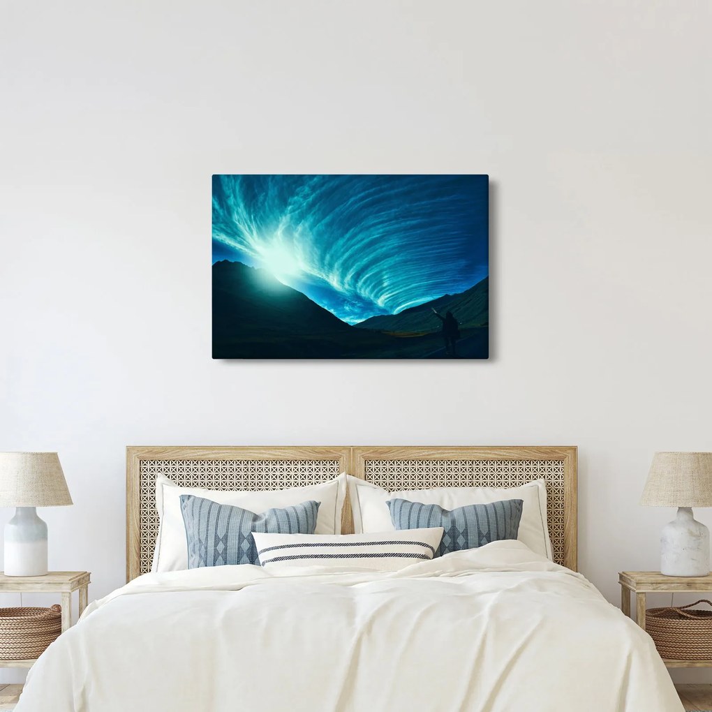 Kép - Hullám a felhőkből (90x60 cm)
