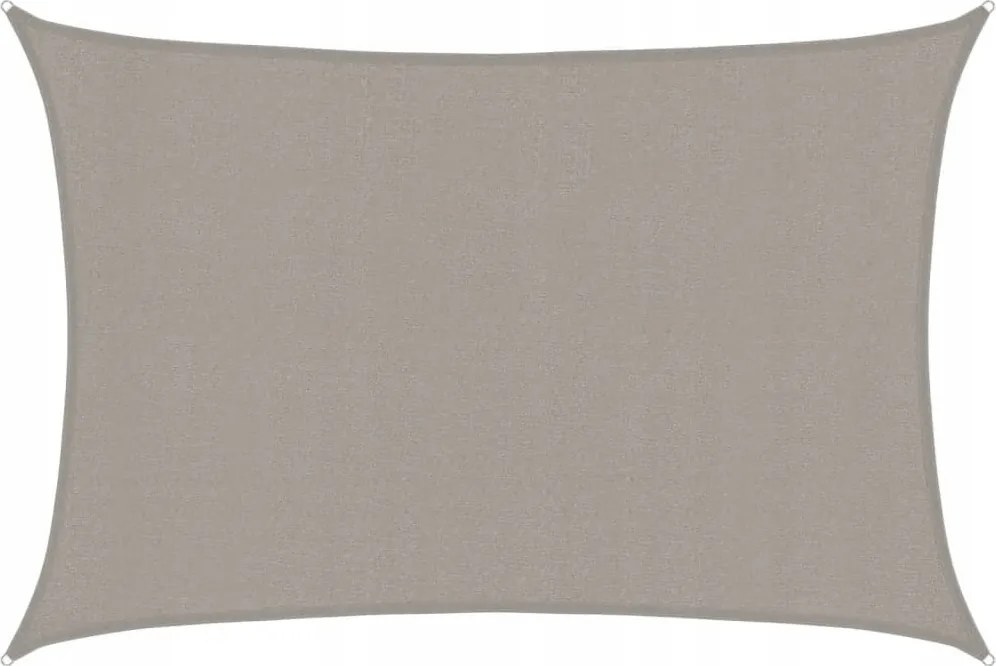 Napvitorla, 160 g/m², világosszürke, 3x4,5 m, Hdpe