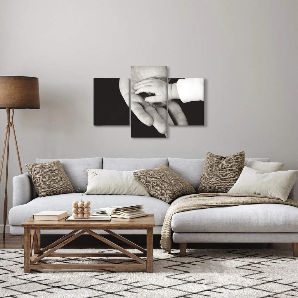 Kéz képe (90x60 cm)