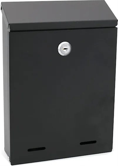 Postaláda SMART-2 18x26x5.5cm Fekete Matt