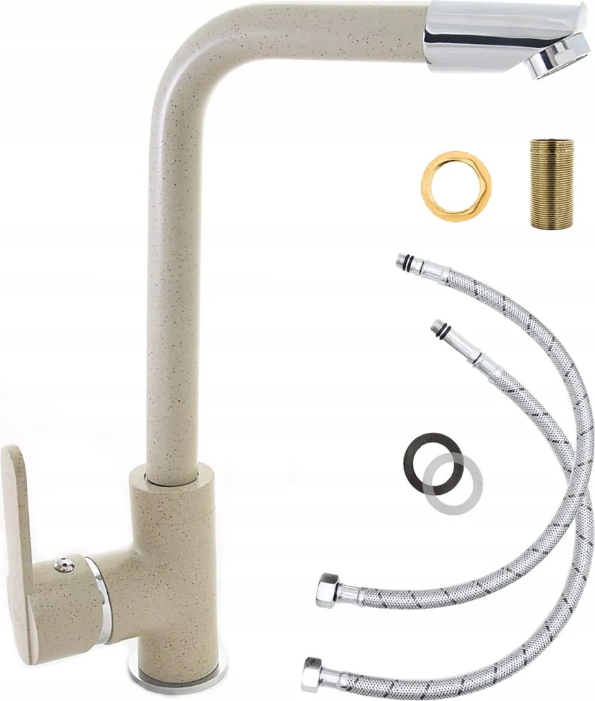 Konyhai Csaptelep Álló Magas Bézs Move Csaptelep