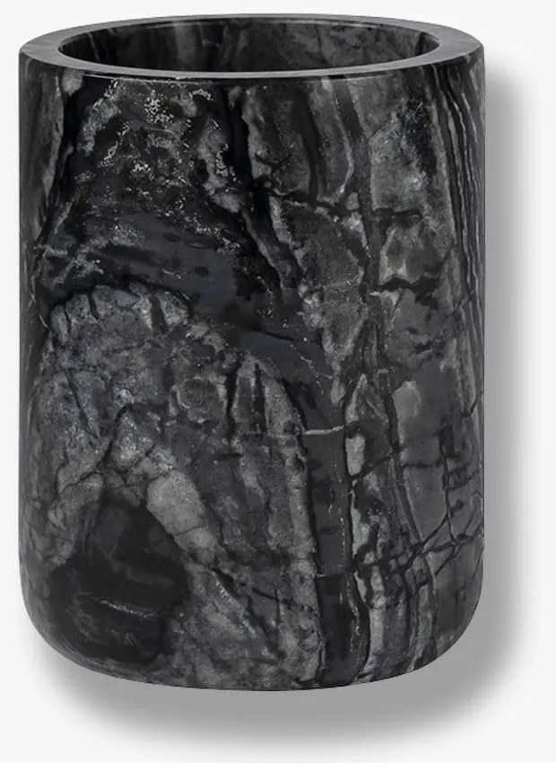 Fekete márvány fogkefetartó pohár Marble – Mette Ditmer Denmark