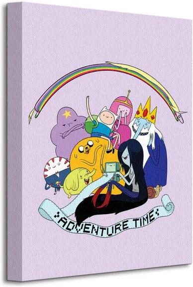 Vászonkép Cartoon Network Adventure Time - Group 30x40cm WDC92131
