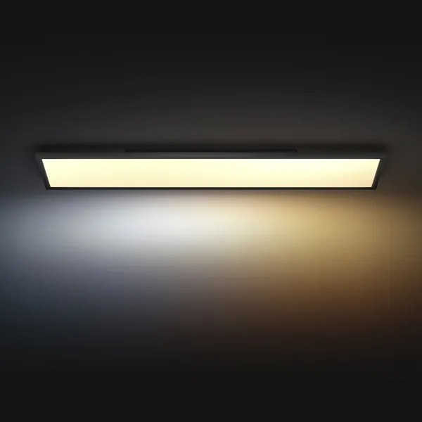 Philips Hue AURELLE LED 39W 230V stropní stmívatelné svítidlo černé 120x30 cm