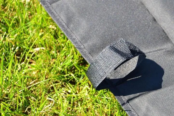 GARTHEN Kerti pavilon PROFI 3 x 3 m fekete + 2 oldalfal