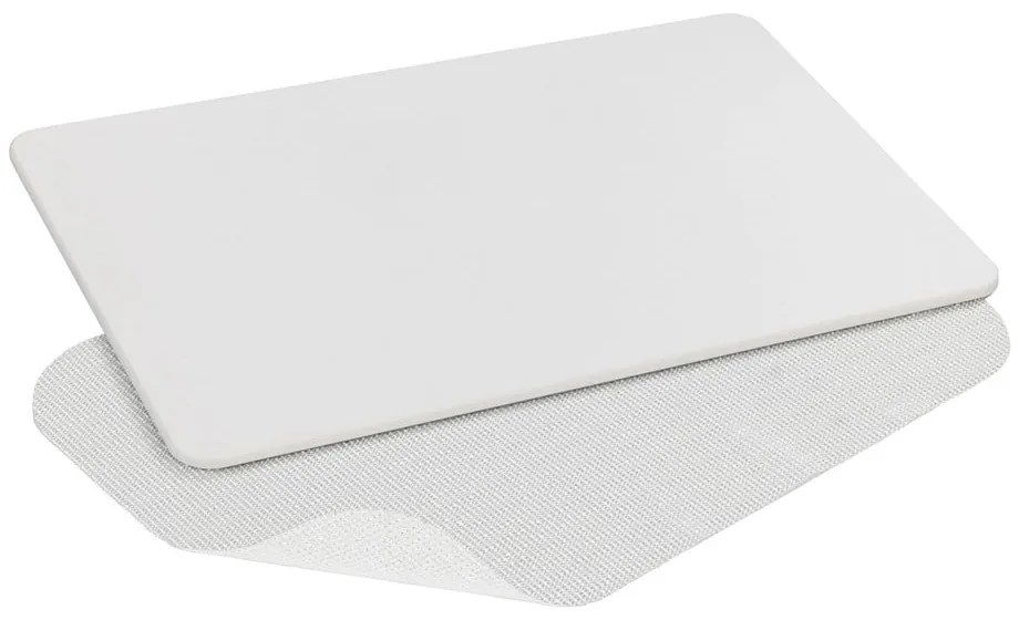 Fehér kovaföld fürdőszobai kilépő 39x60 cm Simi – Wenko