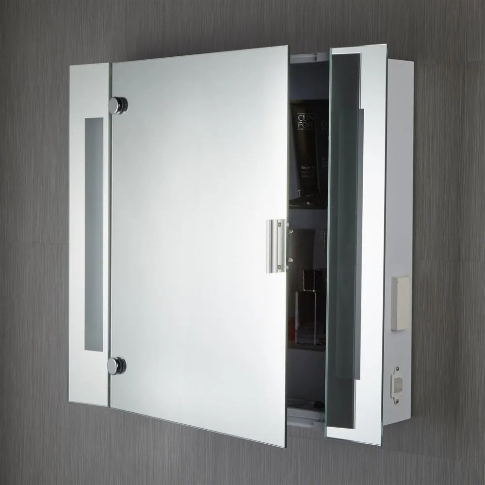 Ledes Tükör Króm BATHROOM MIRROR SEARCHLIGHT 6560