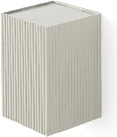 FARO 40536 - Fali lámpa SOLE 1xGU10/8W/230V szürke csipkézett szögletes