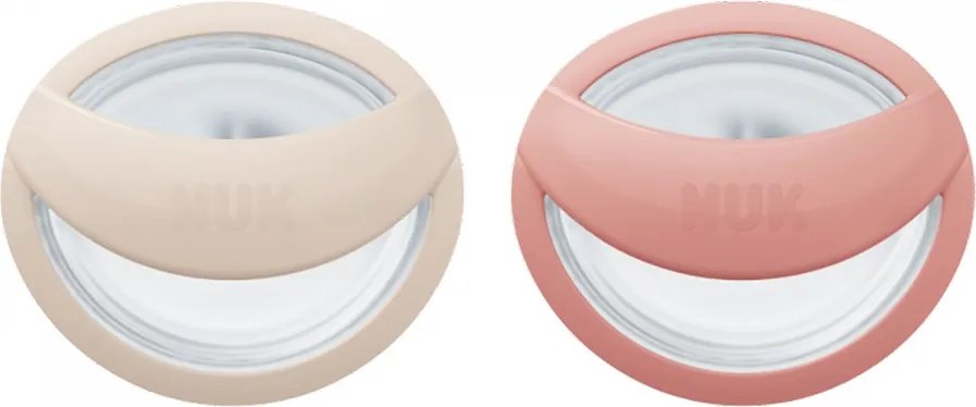 Baba cumi  NUK Perfect Match 0-6m 2 db beige/red, vel. 0-6 h