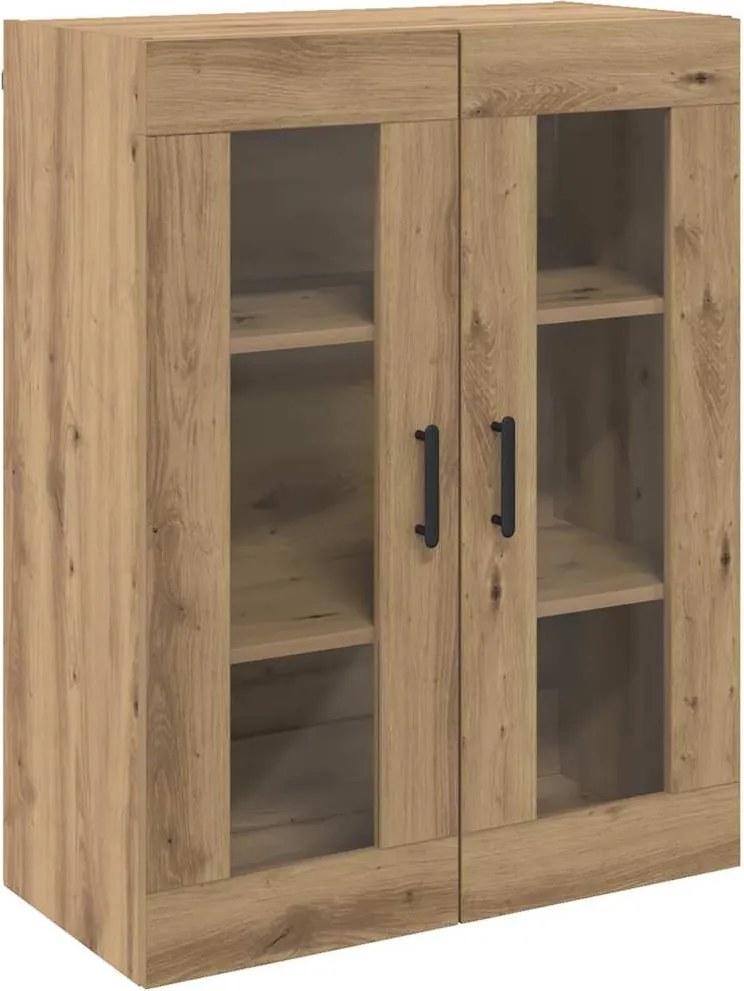 vidaXL Széf Artisan tölgy 69,5 x 34 x 90 cm Faanyag