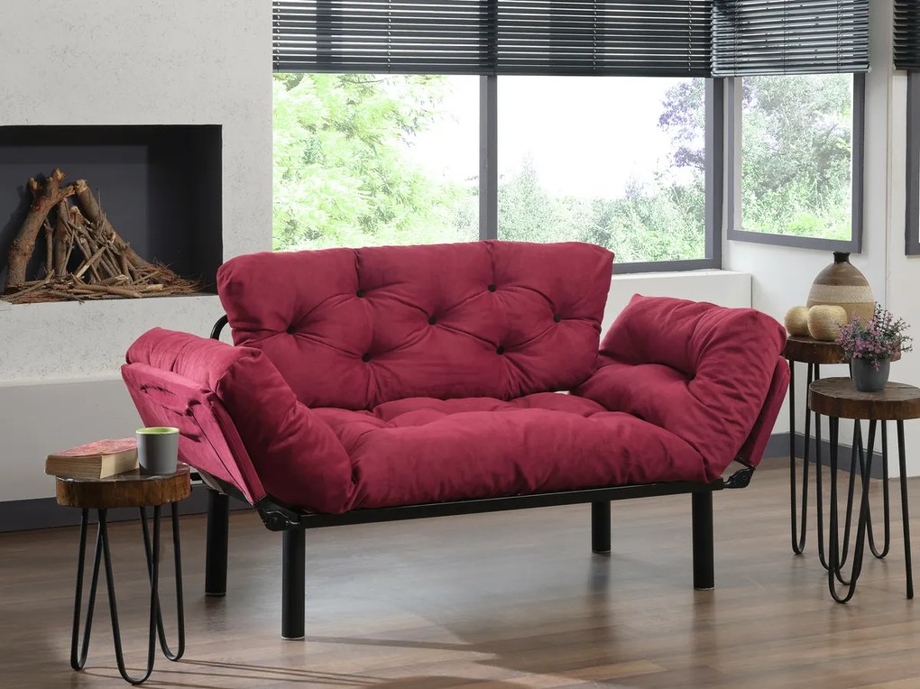 Kanapéágy Nitta Maroon