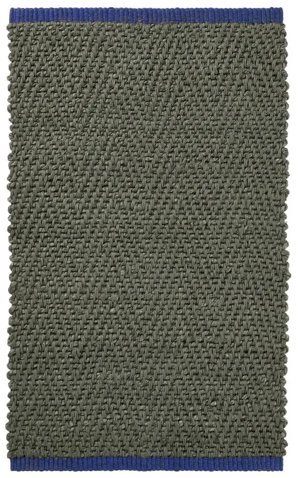 Sötétzöld juta szőnyeg 50x80 cm Notes – Mette Ditmer Denmark