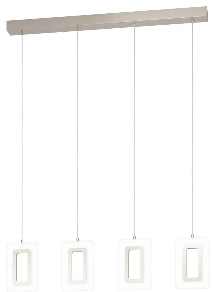 Eglo 99107 - LED Csillár zsinóron ENALURI 4xLED/5,4W/230V