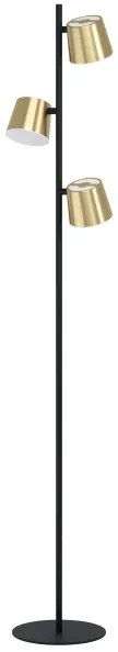Eglo 39987 - LED Állólámpa ALTAMIRA 3xGU10/4,6W/230V 3000K arany