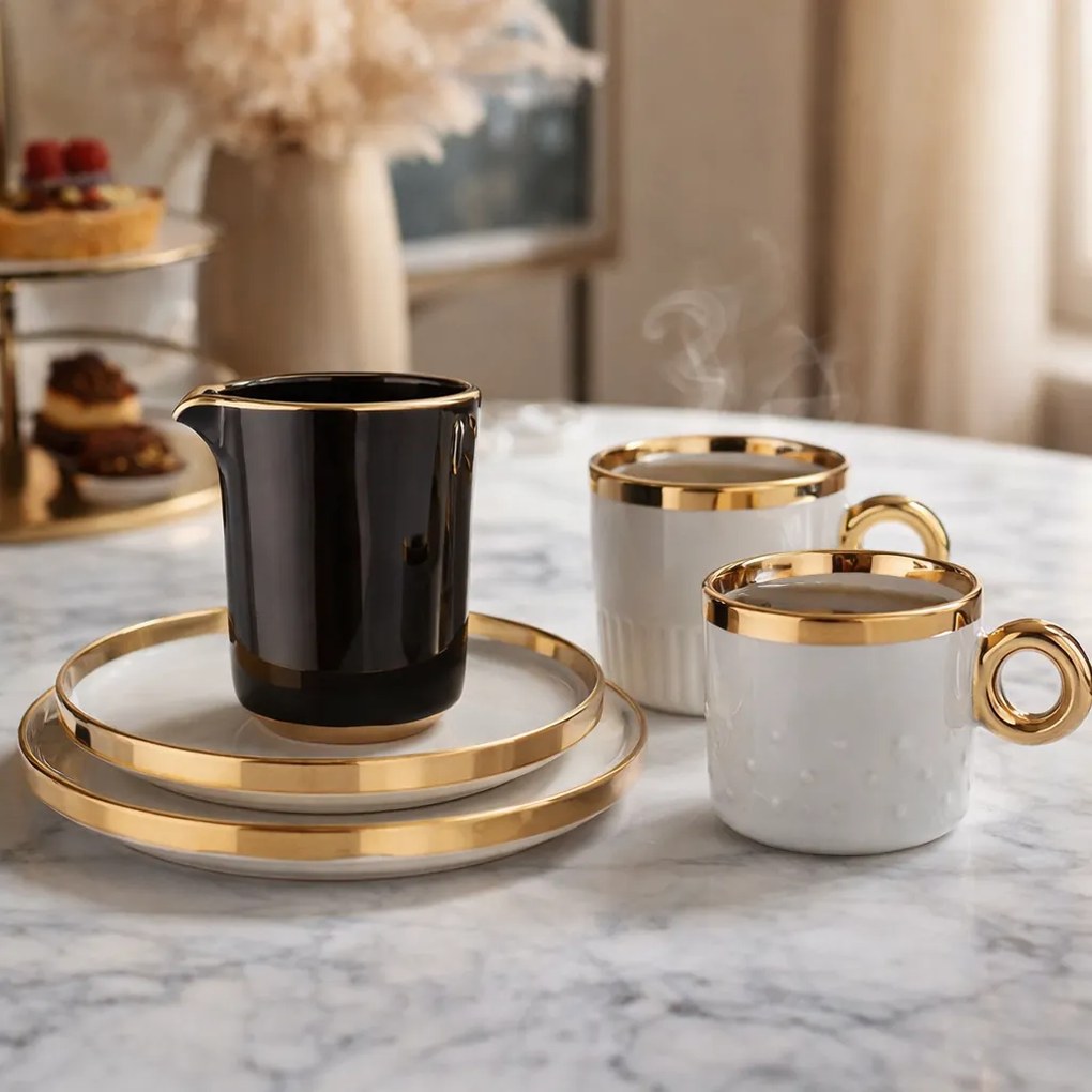 Altom Palazzo lines kerámia  porcelán bögre , 350 ml,