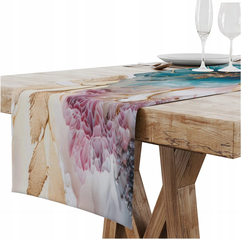 Futófelület Abrosz Asztalra Matt Sima 40x140 138