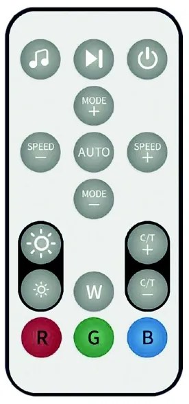 Solight WO62 - LED RGB Dimmelhető állólámpa RAINBOW LED/18W/230V Wi-Fi Tuya + távirányító