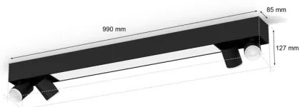 Philips LED RGBW Hue CENTRIS 4xGU10/4,2W + LED/11W dimmable spotlight