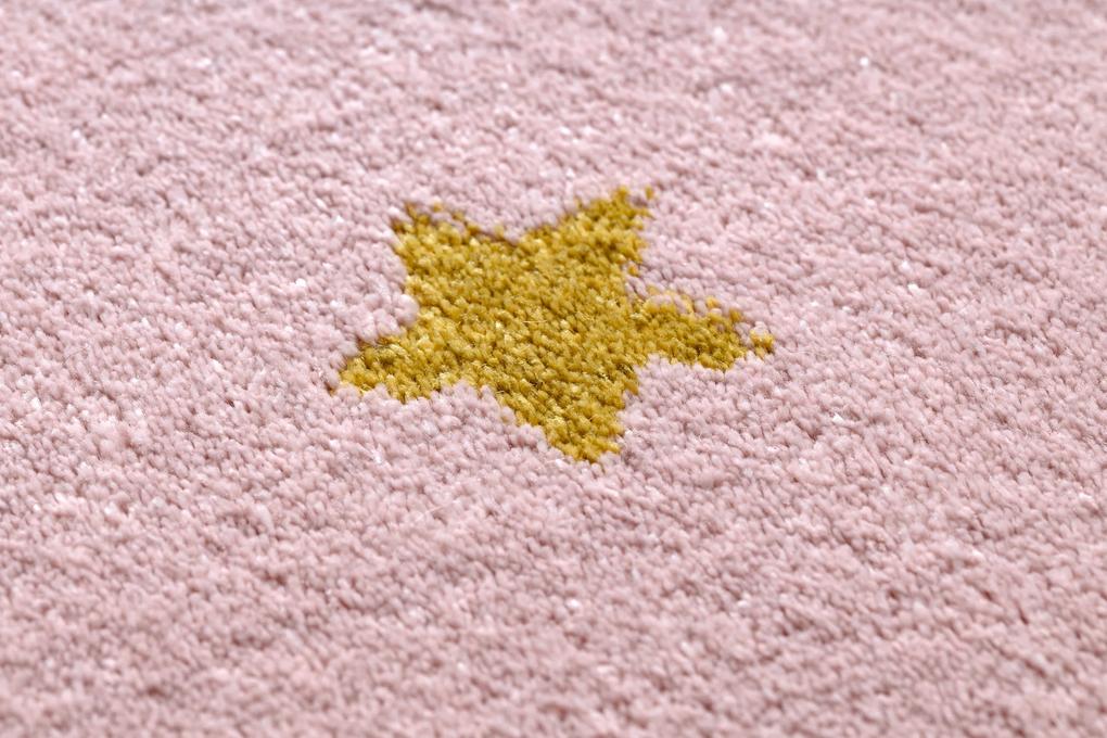 PETIT szőnyeg ELEPHANT ELEFÁNT CSILLAG rózsaszín