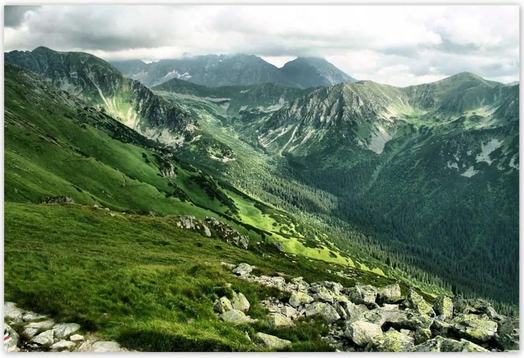 Poszterek 200x135 Tátra Lengyel hegyek Kilátás