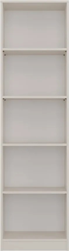 R50 polcos szekrény, könyvtartó, 50x182x30 cm, kasmír