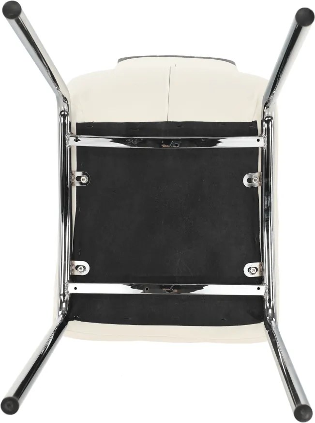 Étkezőszék, sötétszürke/fehér, GERDA New