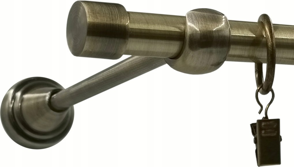 Függönyrúd Egyágú Arany 16mm Light Luna 180cm