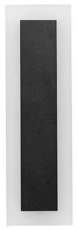 LED-es kültéri fali lámpatest WOW LED/10W/230V 3000/4000/6500K 30 cm IP54 fekete