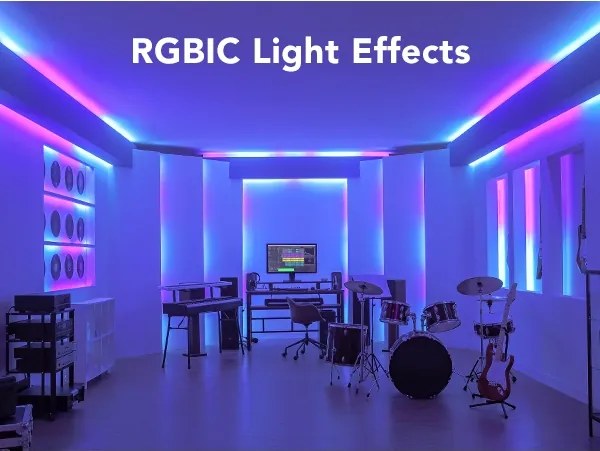 Govee - M1 PRO PREMIUM Smart RGBICW+ LED szalag 2m Wi-Fi Matter