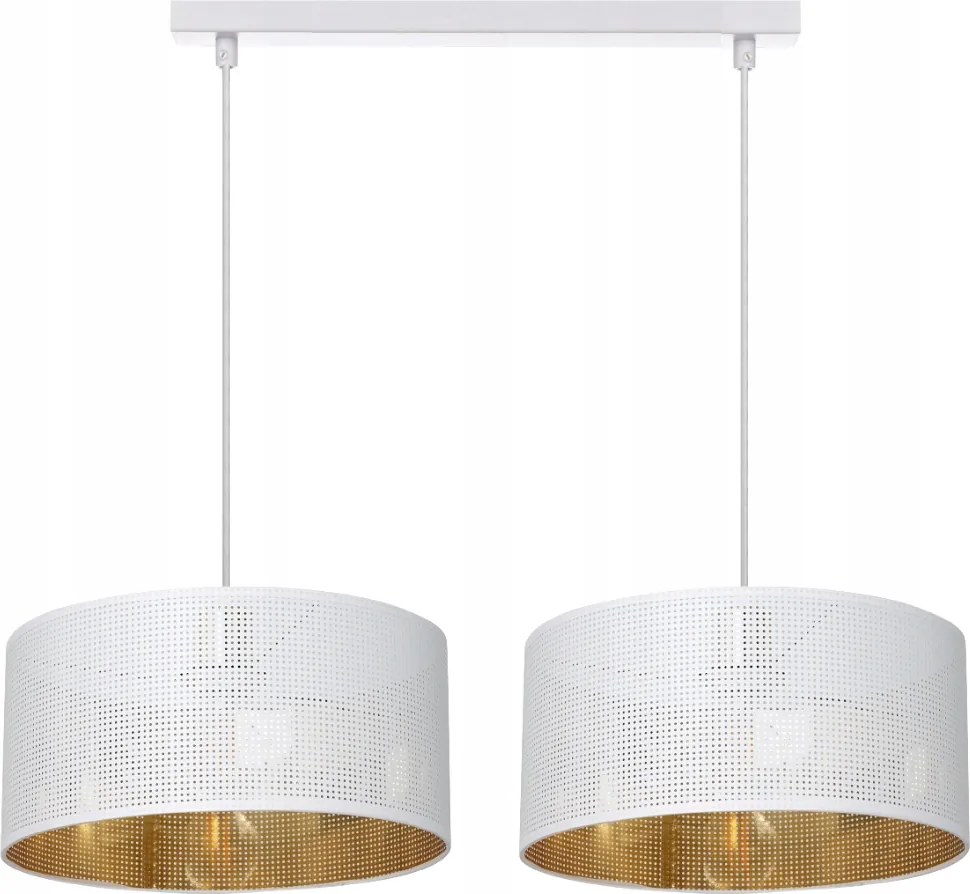 Függőlámpa Csillár Áttört Búra Lyukacsos 30CM