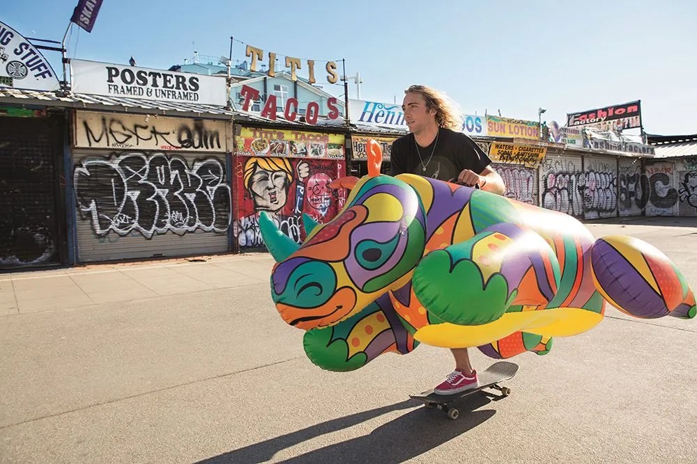 POP ART orrszarvú rider 201 x 102 cm