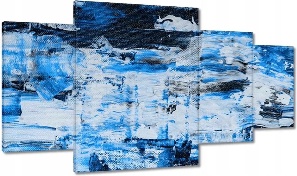 Festmények 160x90 Absztrakt Classic Blue