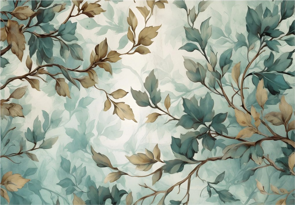 Fotótapéta Ágak levelekkel vinil természet 312x219 +ragasztó