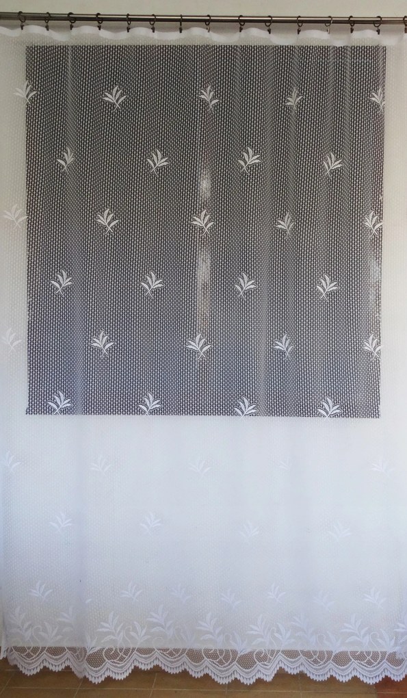 Mg Függöny 7145 Fehér 200x170 kész szalaggal lengyel