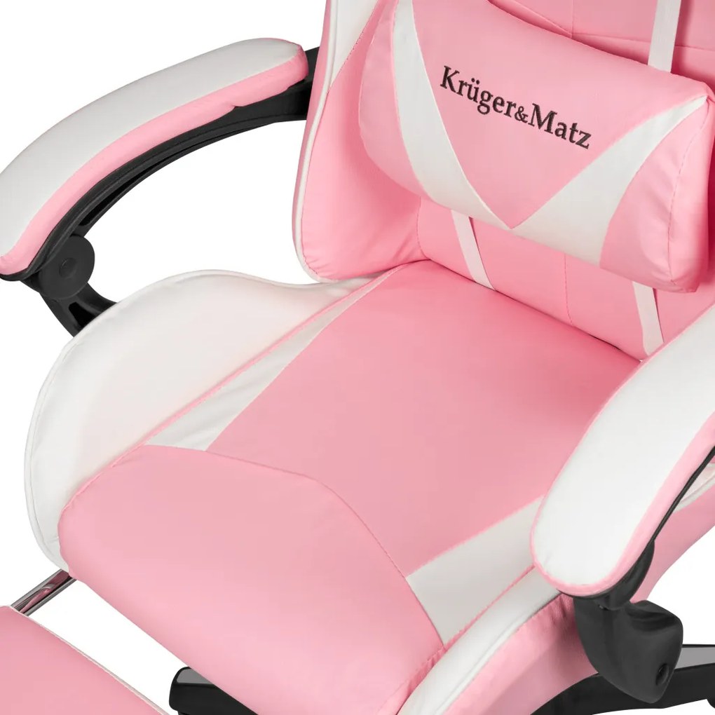 Kruger&Matz Warrior GX-150 rózsaszín játékszék
