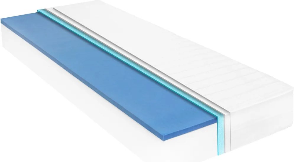 vidaXL viszkoelasztikus memóriahabos matrac 80 x 200 cm 18 cm H2