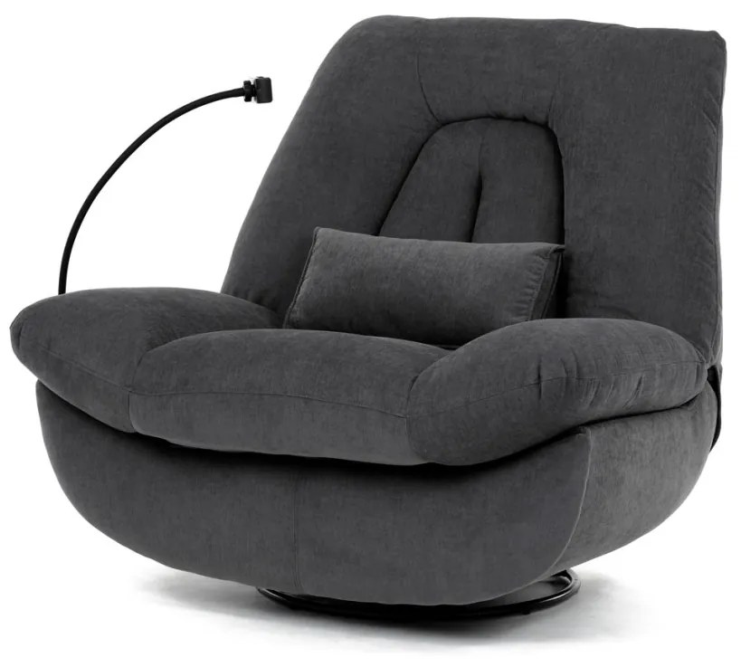 TV ésRelaxfotel. Elektromosan állítható, hangvezérléssel (ENG), hangszóróval, háttérvilágítással, telefontartóval, tároló dobozzal, memóriával