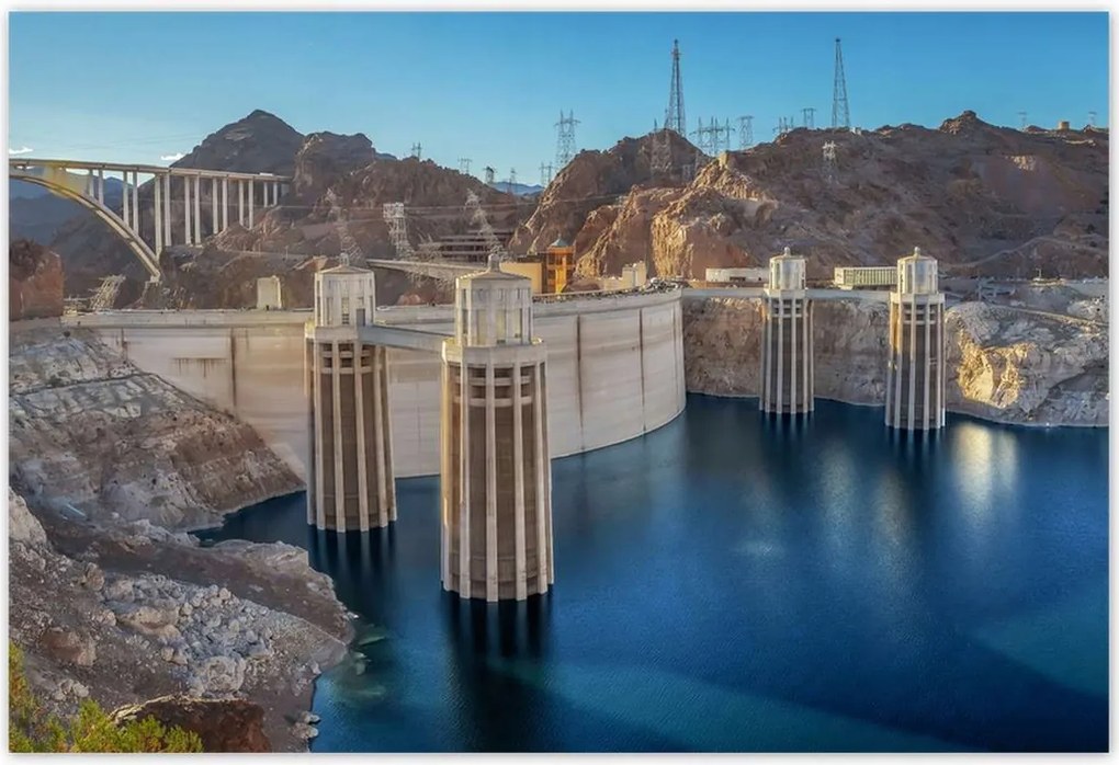 Poszterek 185x125 Gát Tájkép