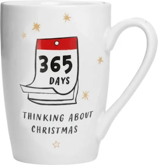 Karácsonyi bögre Mikulás Mikulásnapi Ünnepi Ajándék Fehér